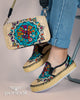 COMBO MANDALA MENTA BEIGE BOLSO + ZAPATOS